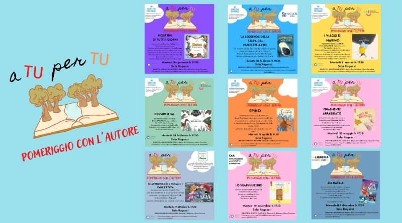 A tu per tu, pomeriggio con l’autore junior