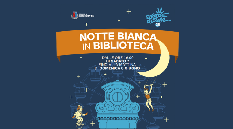 Torna la NOTTE BIANCA IN BIBLIOTECA!