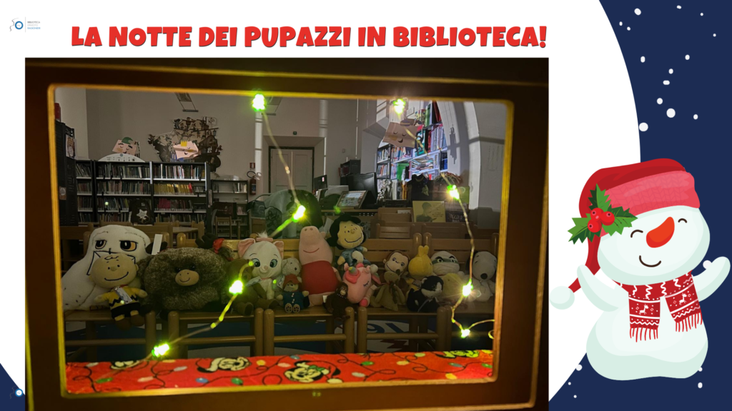 La notte dei pupazzi, in collaborazione con la magia del Natale, è orgogliosa di raccontare la sua terza edizione!