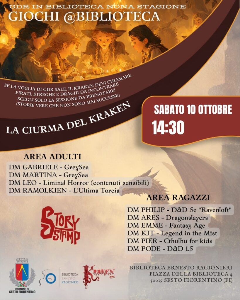 SI GIOCA IN BIBLIOTECA!